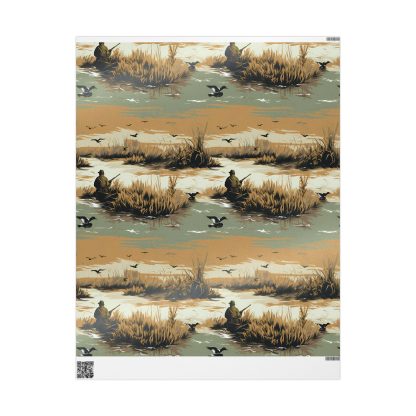 Duck hunting wrap, Hunting gift wrap, Duck hunt, gift wrap, wrapping paper, gift wrap, unique gift, custom wrap
