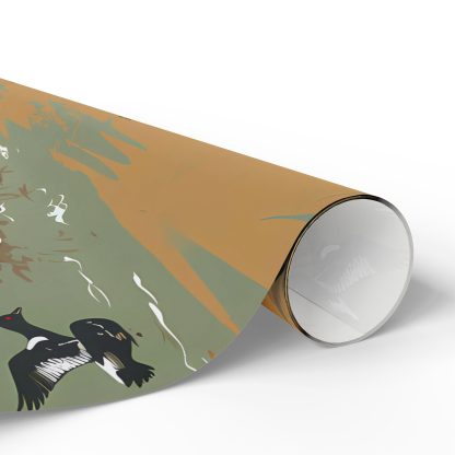 Duck hunting wrap, Hunting gift wrap, Duck hunt, gift wrap, wrapping paper, gift wrap, unique gift, custom wrap - Image 2