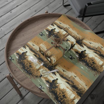 Duck hunting wrap, Hunting gift wrap, Duck hunt, gift wrap, wrapping paper, gift wrap, unique gift, custom wrap - Image 8